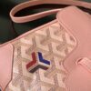 Goyard Saigon Souple Mini Bag Pink Goyardine Silver ...