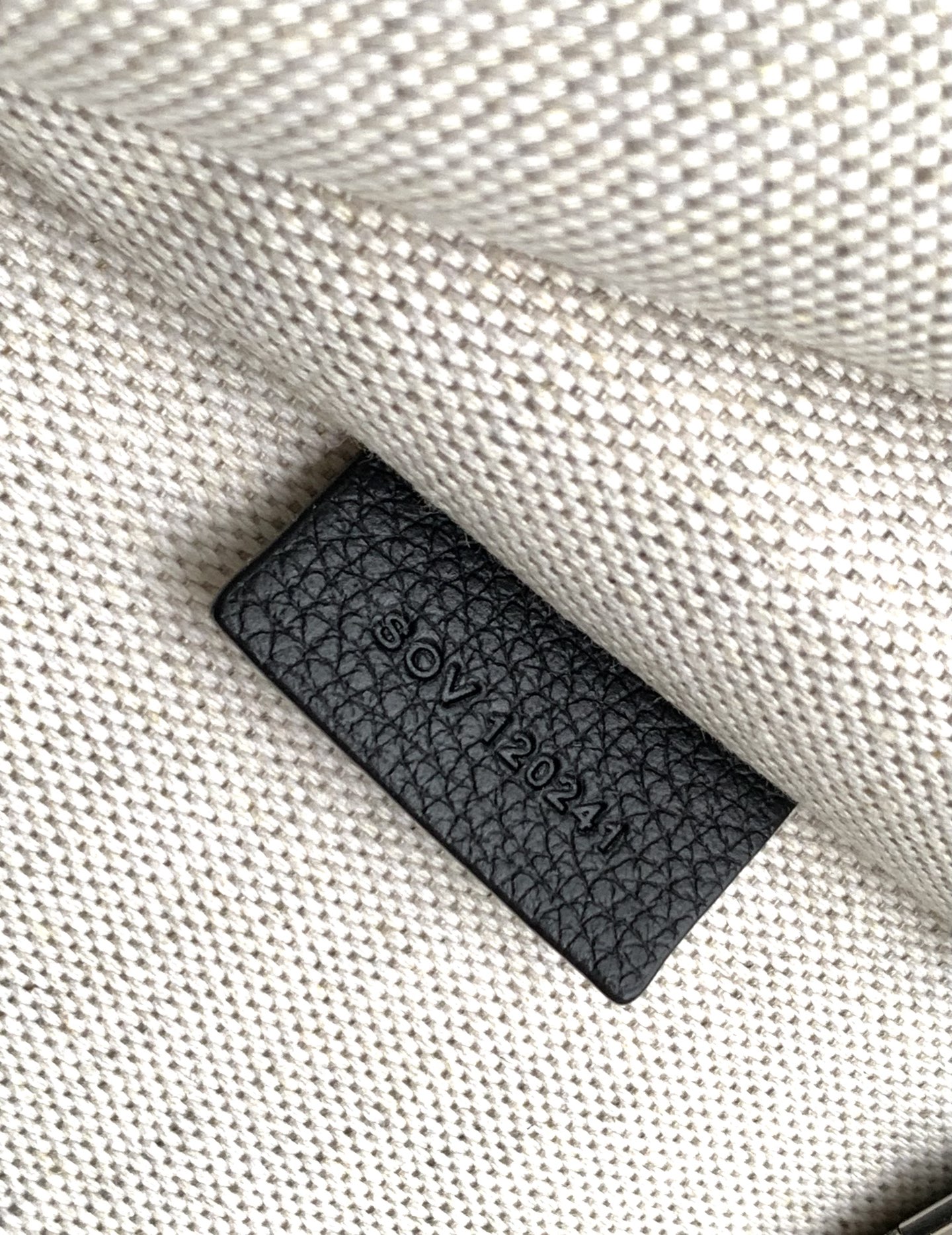 GOYARD Goyardine Calfskin Morvan Document Case black