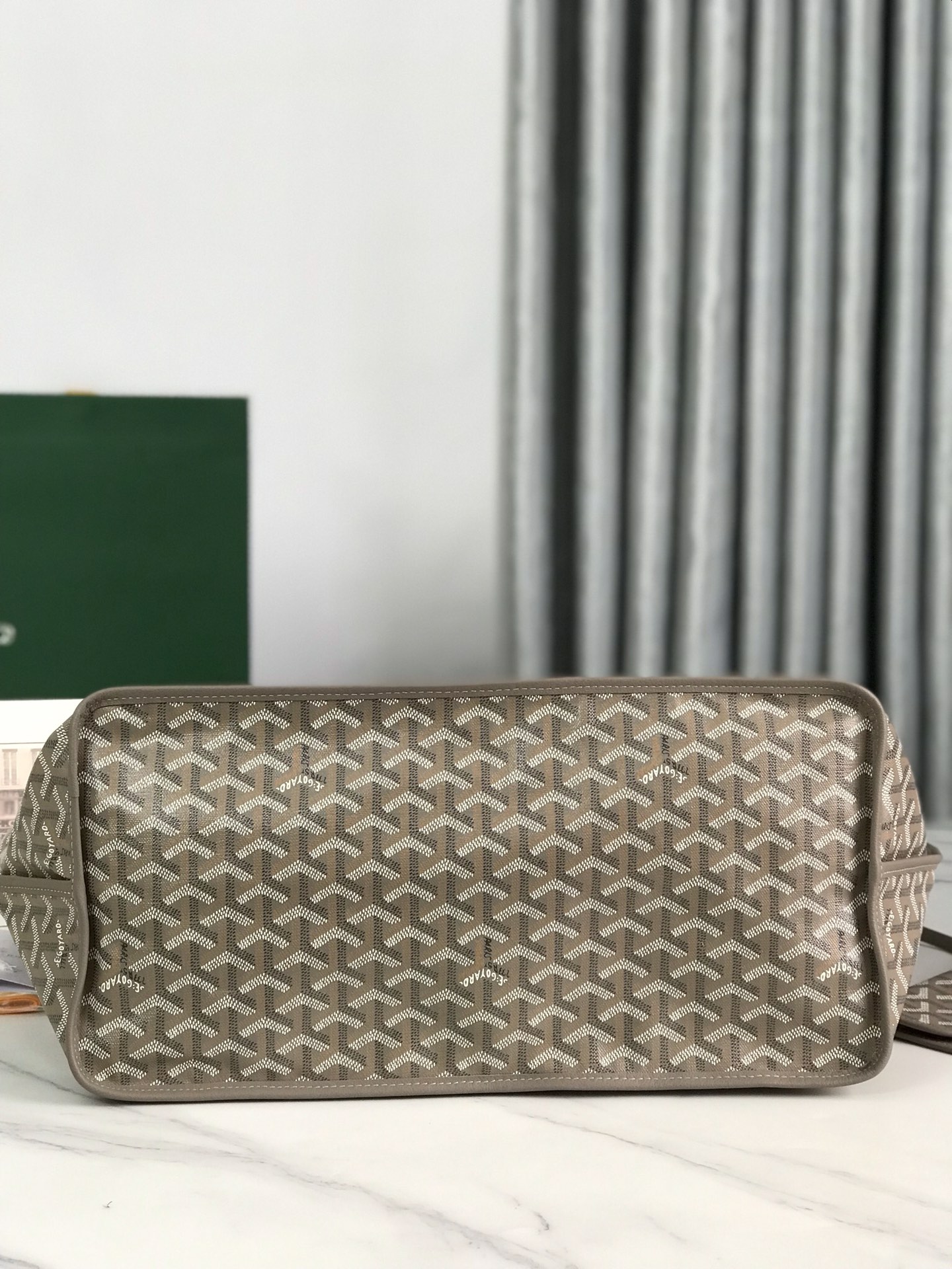 Goyard Khaki Saint Louis PM Bag Beige MATIGNON  00809