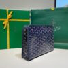 GOYARD Goyardine Jouvence Toiletry Pouch blue