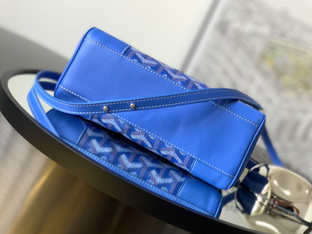 Goyard Blue Mini Goyardine Saigon Cloth Cloth ref.1091827