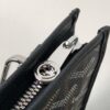 GOYARD Goyardine Calfskin Morvan Document Case black