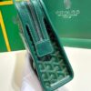 GOYARD Goyardine Jouvence Toiletry Pouch Green 1029213