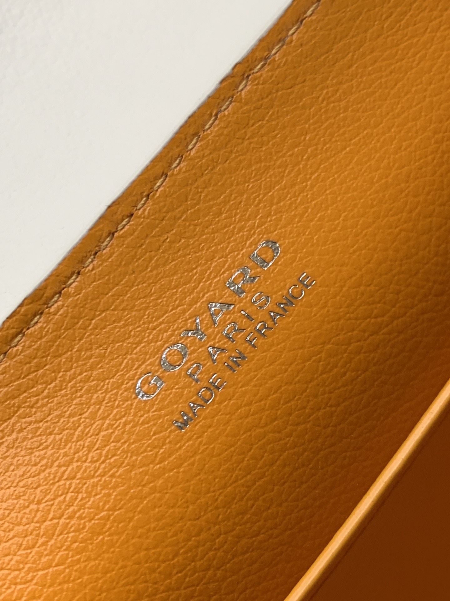 GOYARD Goyardine Mini Saigon White 710722 |