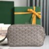 Goyard Goyardine Grey Cap Vert PM Bag Silver Hardware MATIGNON  00819