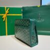 GOYARD Goyardine Jouvence Toiletry Pouch Green 1029213