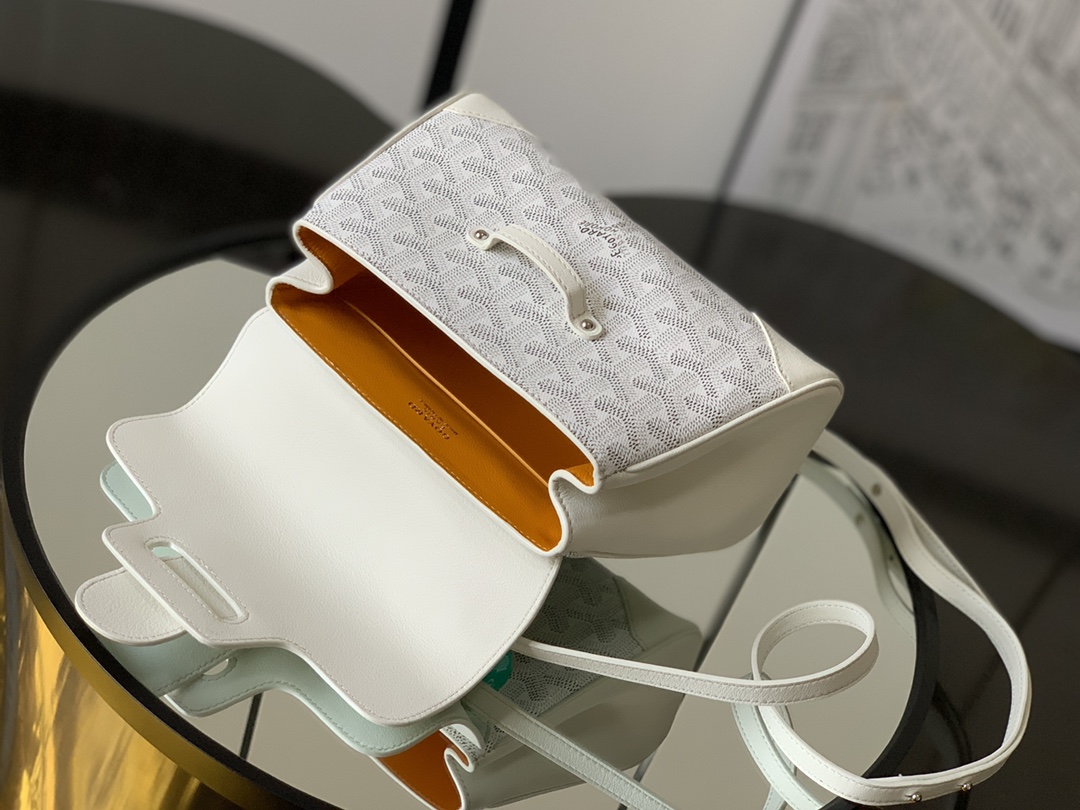 GOYARD Goyardine Mini Saigon White 710722 |
