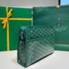 GOYARD Goyardine Jouvence Toiletry Pouch Green 1029213