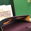 Goyard Goyardine Burgundy Chypre Wallet-Pouch Palladium Hardware