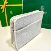 Goyard White Jouvence GM Toiletry Bag