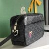 Goyard Cup Vert PM Shoulder Bag black Leather Cloth
