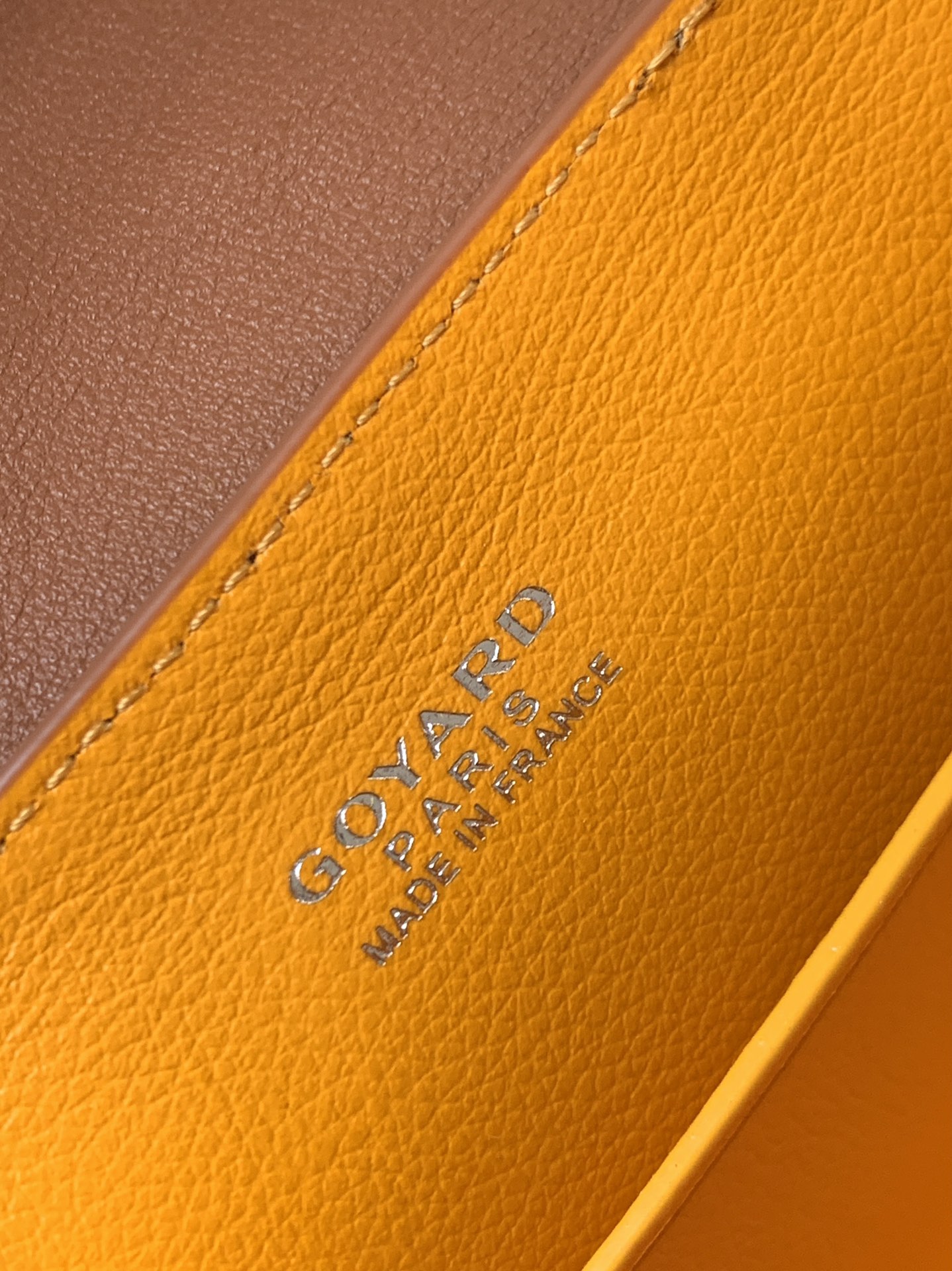 Goyard Brown Mini Goyardine Saigon Souple Cloth Cloth