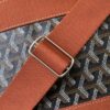 GOYARD Goyardine Calfskin Morvan Document Case brown
