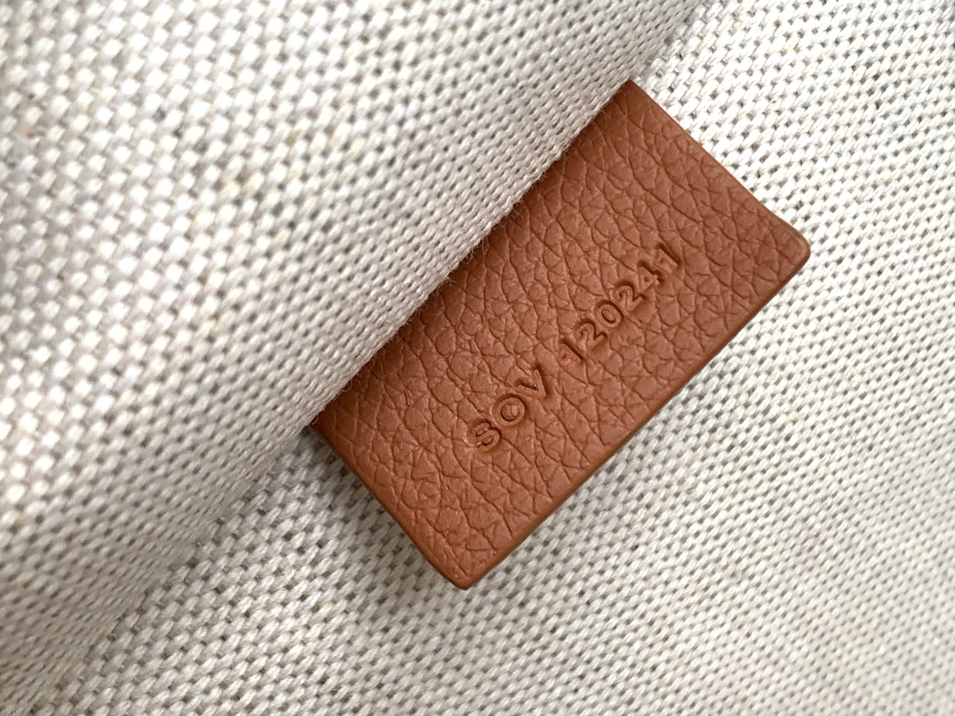 GOYARD Goyardine Calfskin Morvan Document Case brown
