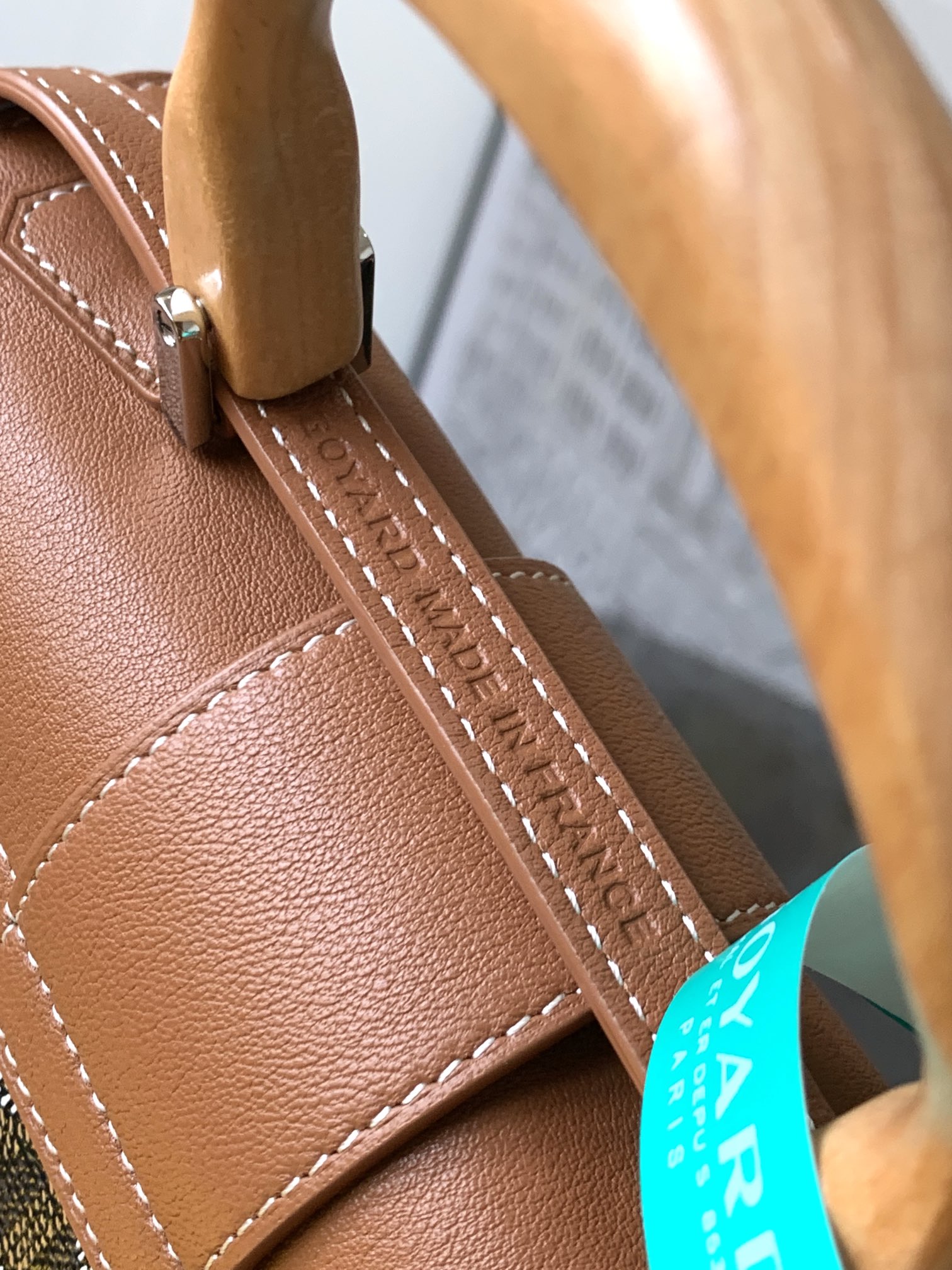 Goyard Brown Mini Goyardine Saigon Souple Cloth Cloth