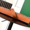 GOYARD Goyardine Calfskin Morvan Document Case brown