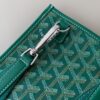 GOYARD Goyardine Calfskin Morvan Document Case green