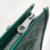 GOYARD Goyardine Calfskin Morvan Document Case green