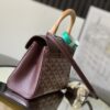 Goyard Saigon Souple Mini Burgundy Goyardine Palladium