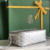 Goyard Cup Vert PM Shoulder Bag gray Leather Cloth