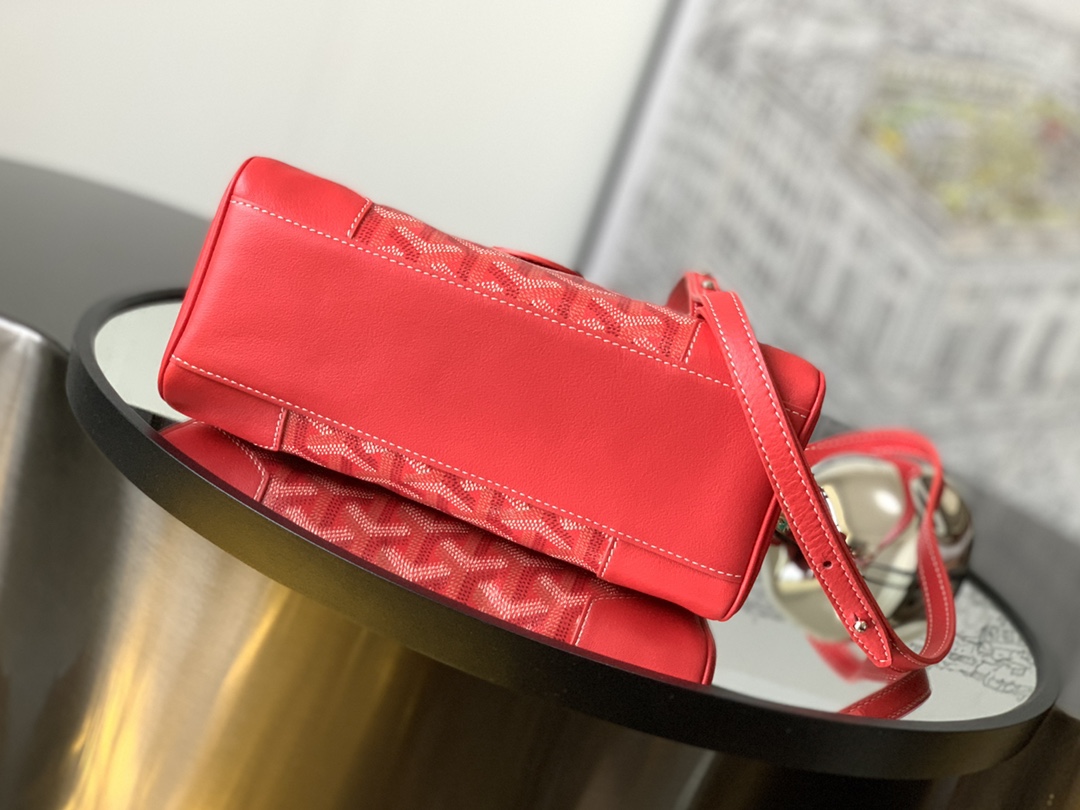 GOYARD Goyardine Saigon Mini Red 1163517