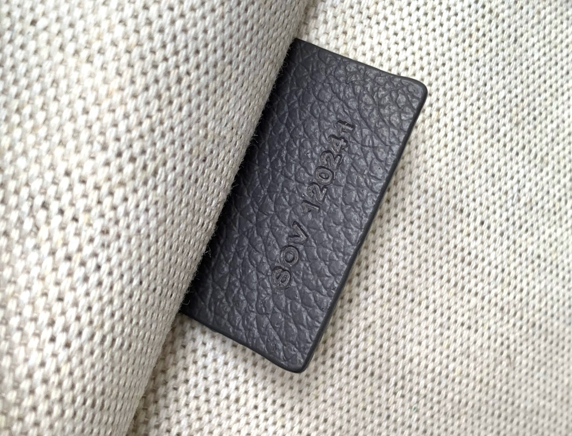 GOYARD Goyardine Calfskin Morvan Document Case gray