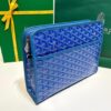 Goyard Jouvence Toiletry Pouch Goyardine GM Blue