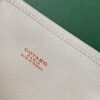 Goyard White Goyardine Coated Canvas and Leather Saint Louis