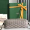 Goyard Cup Vert PM Shoulder Bag brown Leather Cloth