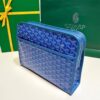 Goyard Jouvence Toiletry Pouch Goyardine GM Blue