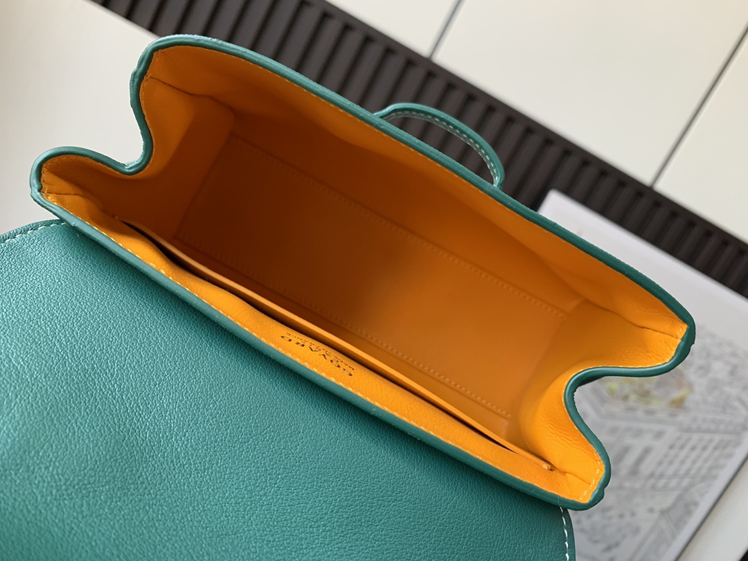 Goyard Goyardine Saigon Souple Mini - green Handle