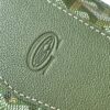 GOYARD Goyardine Calfskin Cisalpin MM Backpack Khaki