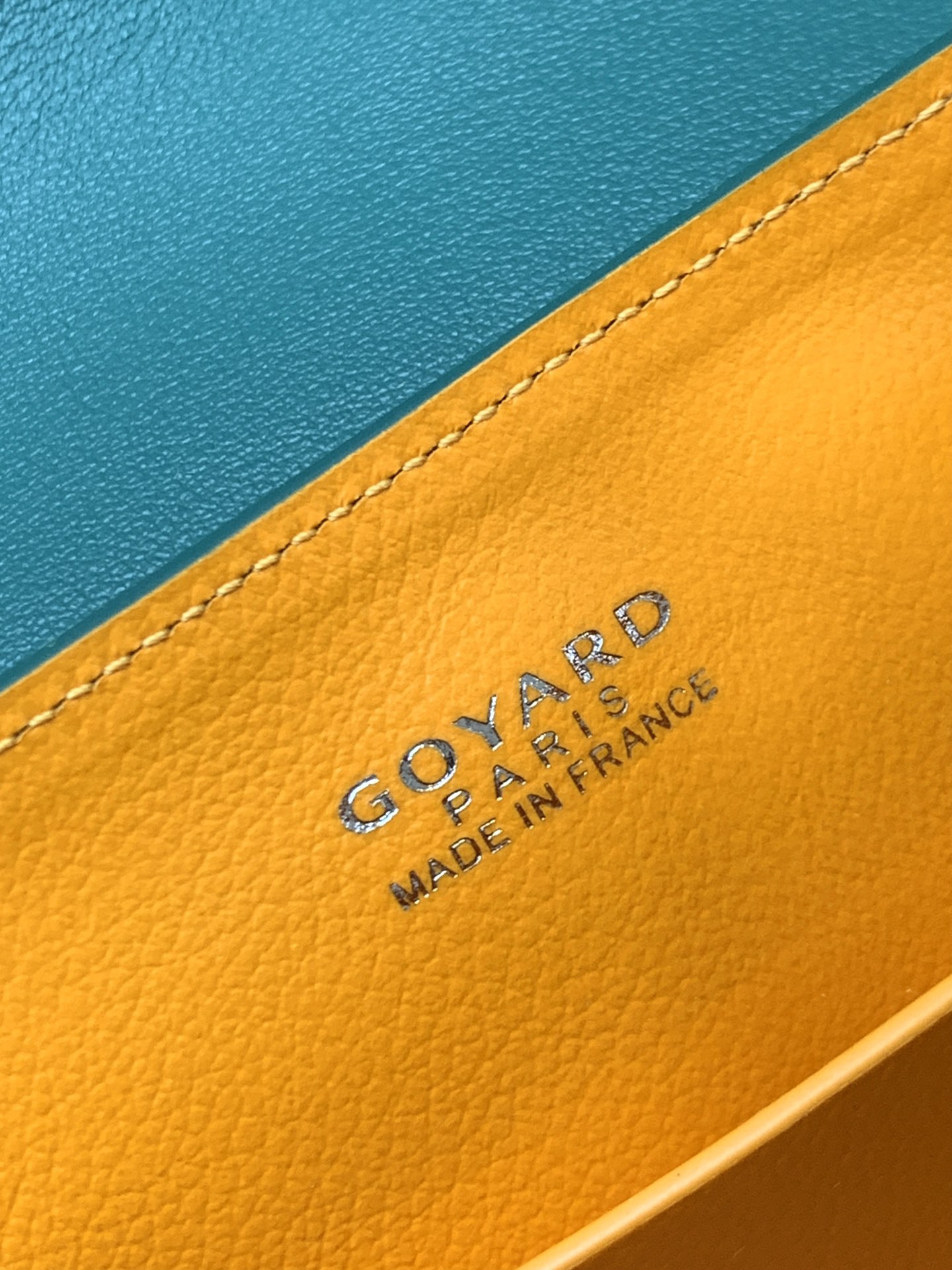 Goyard Goyardine Saigon Souple Mini - green Handle