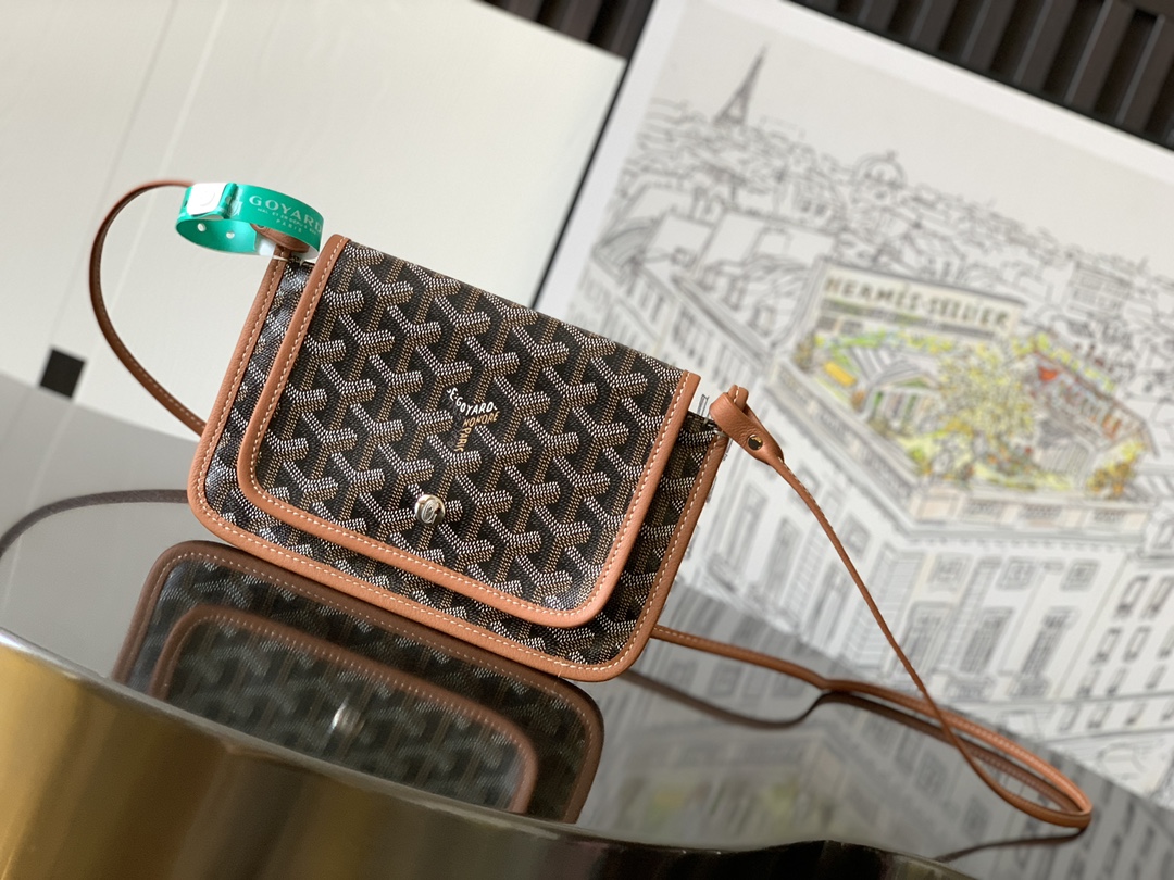 Goyard Plumet Pocket Wallet Brown –