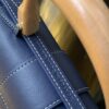 Goyard Blue Mini Goyardine Saigon Souple Dark blue Pony-