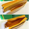 Goyard Jouvence Toiletry Pouch Goyardine GM yellow in Coated