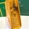 Goyard Jouvence Toiletry Pouch Goyardine GM yellow in Coated