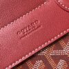 GOYARD Goyardine Calfskin Mini Alpin Backpack Red 138375