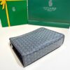 Unisex Goyard Jouvence MM Toiletry Bag Grey N-QL Brands In stock