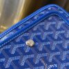 Goyard blue Goyardine Canvas Plumet Pocket Wallet |