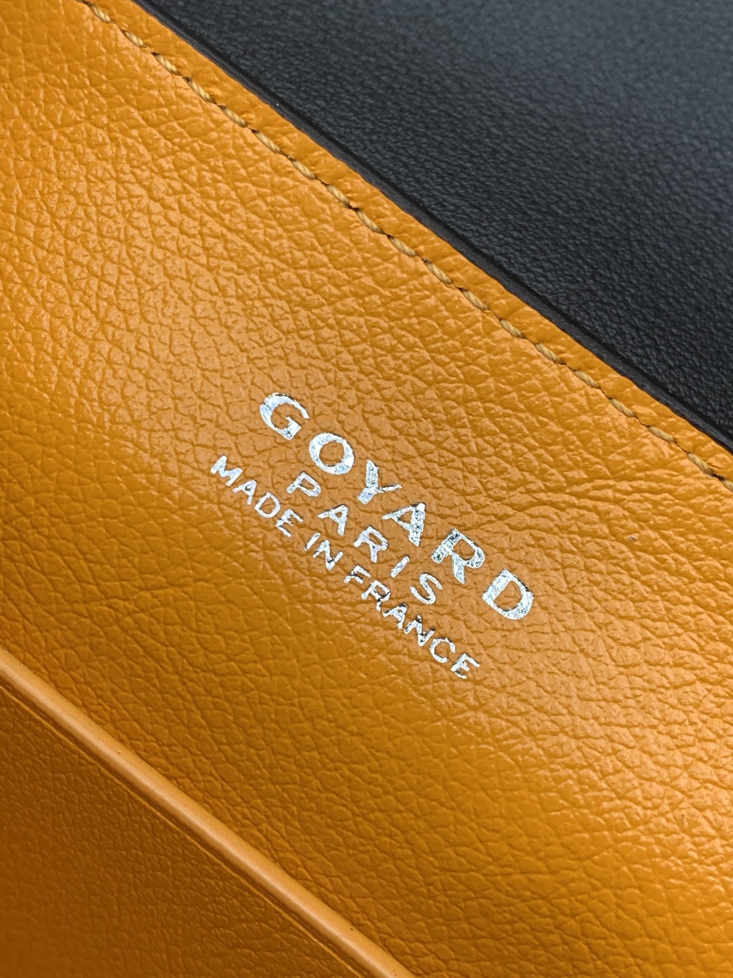 Goyard Saigon Souple Mini Bag Black Goyardine Canvas ...