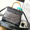 Goyard Saigon Souple Mini Bag Black Goyardine Canvas ...