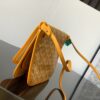 Goyard yellow Goyardine Canvas Plumet Pocket Wallet |