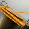 Goyard yellow Goyardine Canvas Plumet Pocket Wallet |