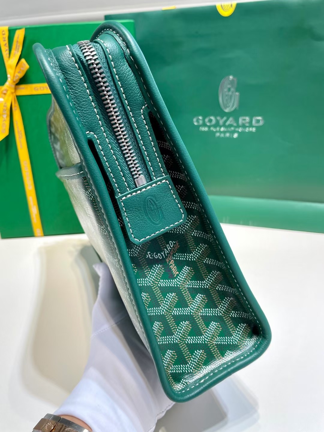 Goyard Jouvence MM Toiletry Bag Green Review & Unboxing