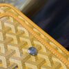 Goyard yellow Goyardine Canvas Plumet Pocket Wallet |