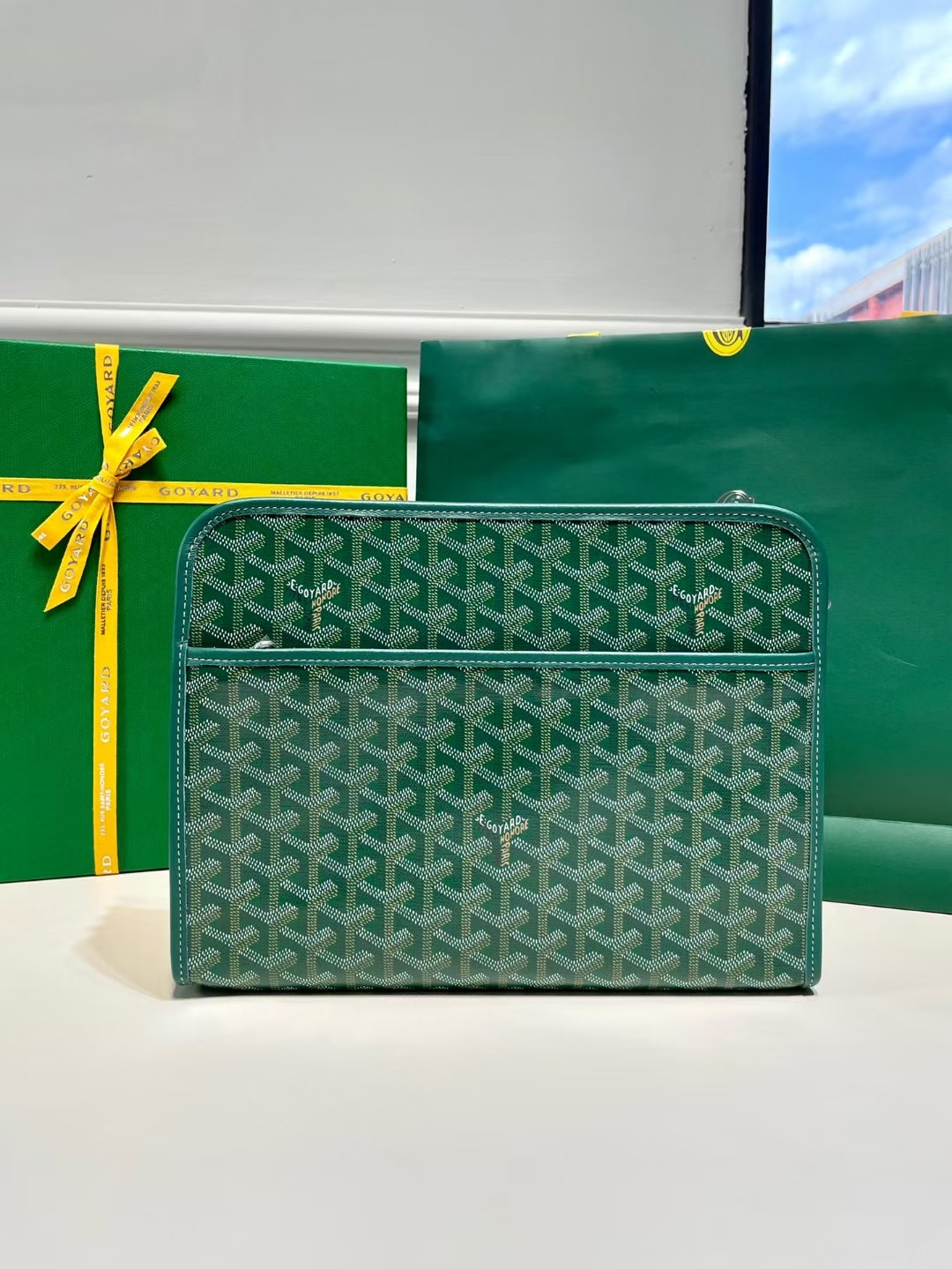Goyard Jouvence MM Toiletry Bag Green Review & Unboxing