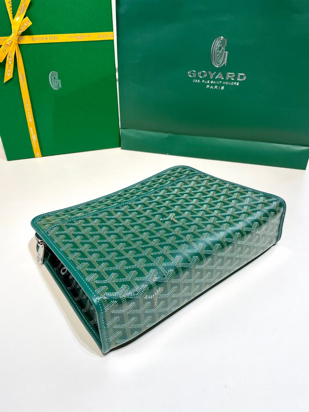 Goyard Jouvence MM Toiletry Bag Green Review & Unboxing