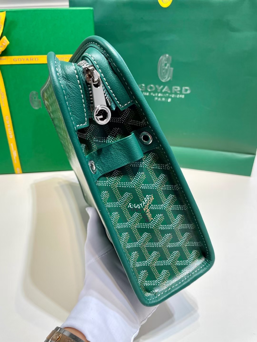 Goyard Jouvence MM Toiletry Bag Green Review & Unboxing