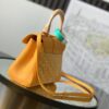 Goyard Yellow Mini Goyardine Saigon Souple Cloth Cloth